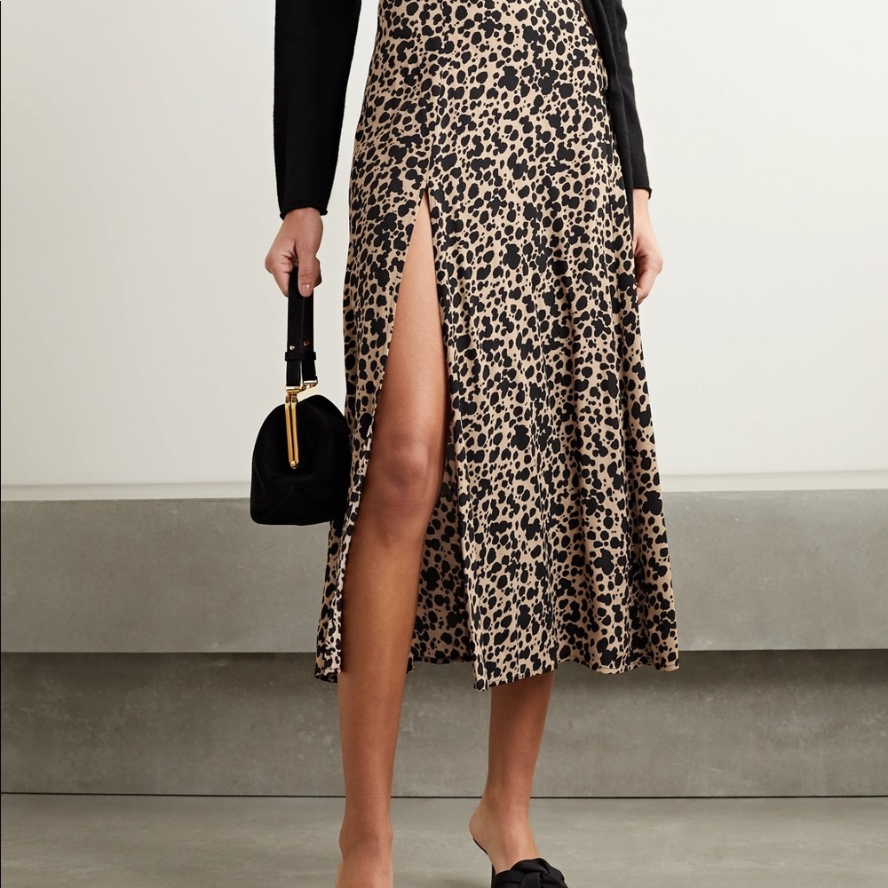 Reformation Zoe Slide Skirt